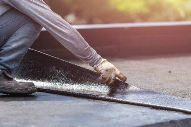 Professional Emergency Waterproofing technician working in Alexander, NY